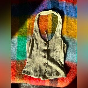 Anthropologie Halter Top